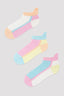 Girls Soft Basic 3in1 Liner Socks