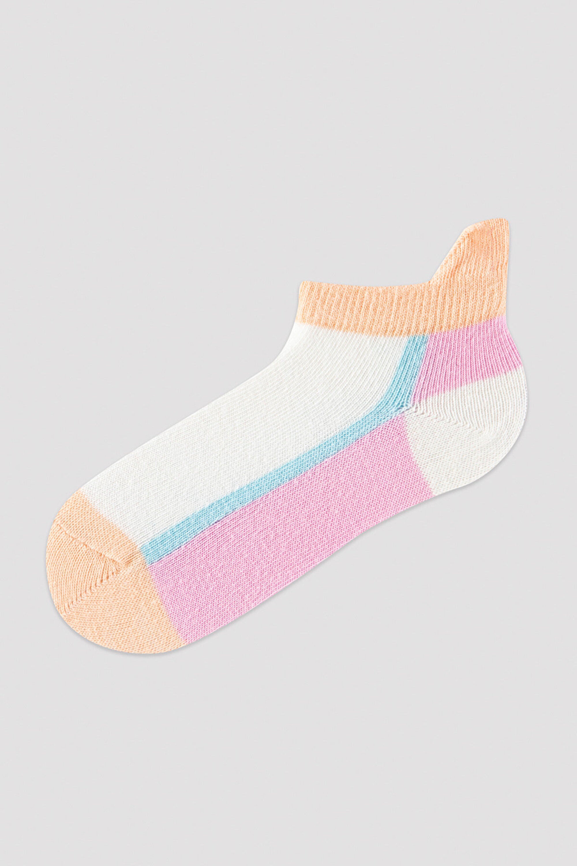 Girls Soft Basic 3in1 Liner Socks