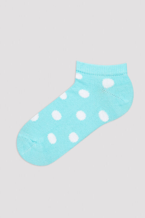 Girls Dotty 4In1 Socks
