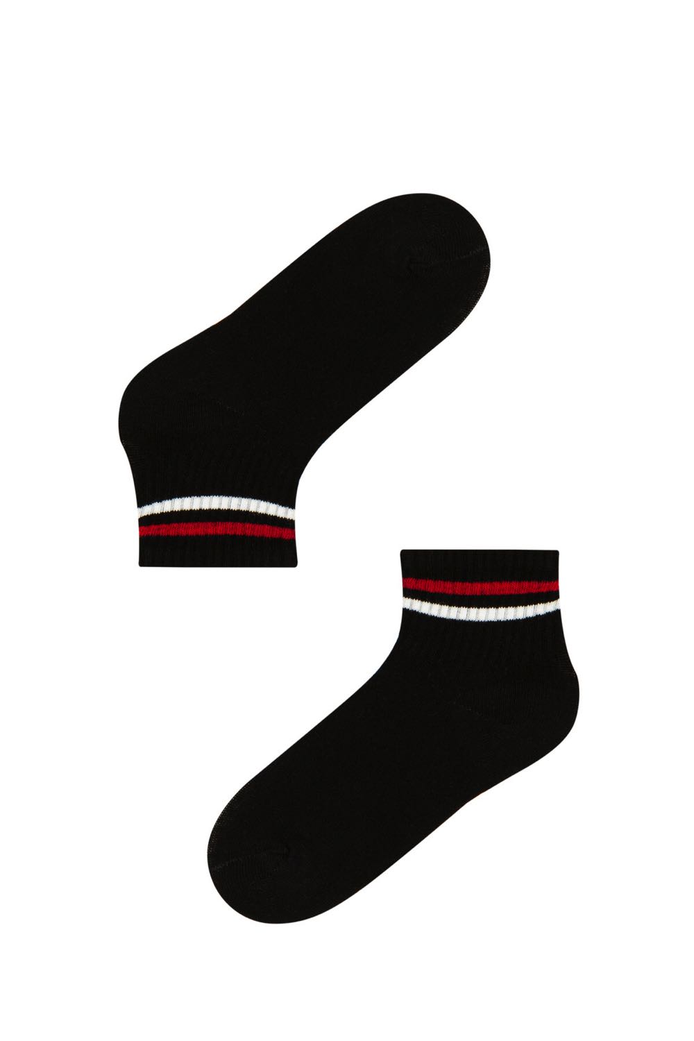 Girls Heart 2In1 Liner Socks