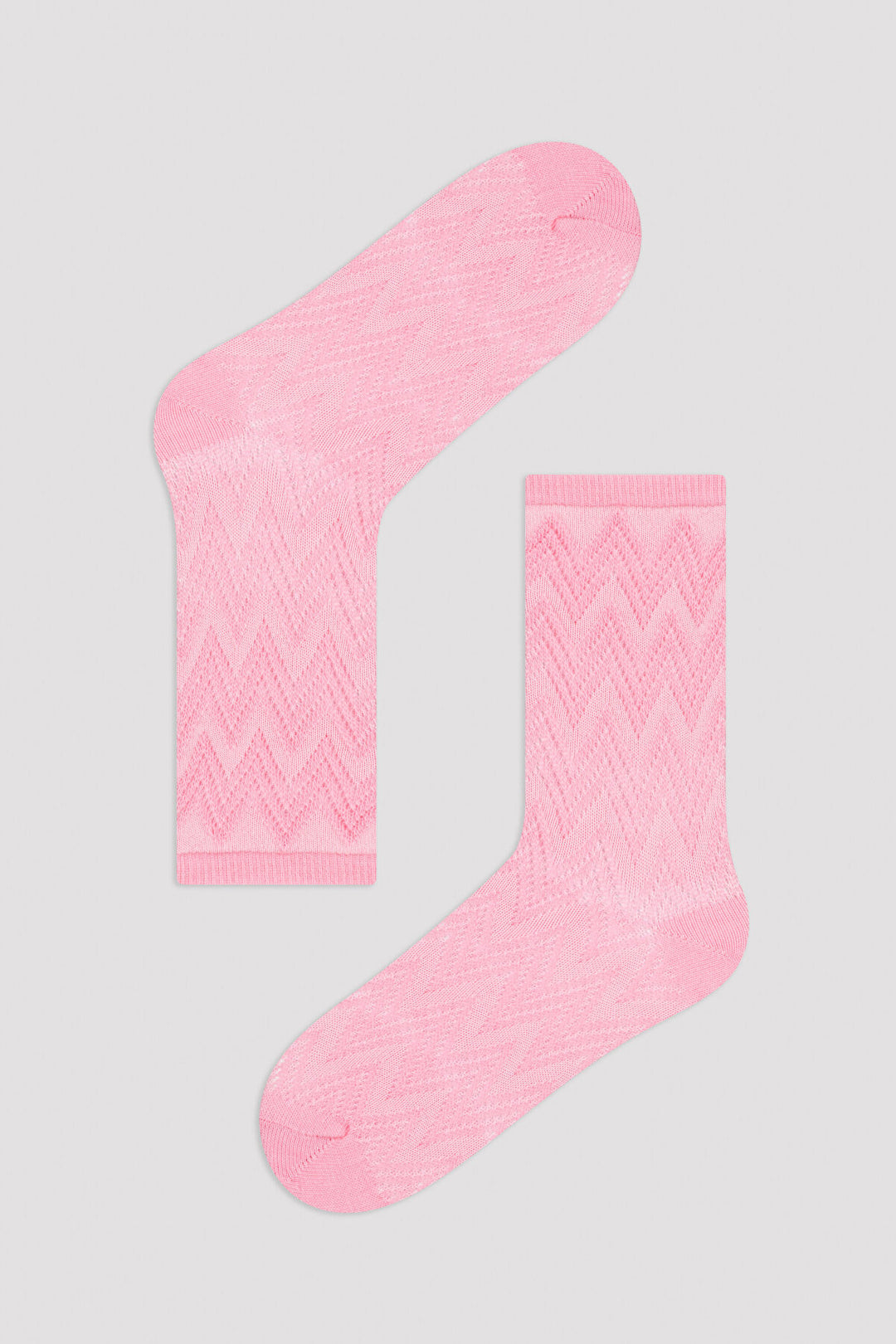 Girls Zigzag 4In1 Socket Socks