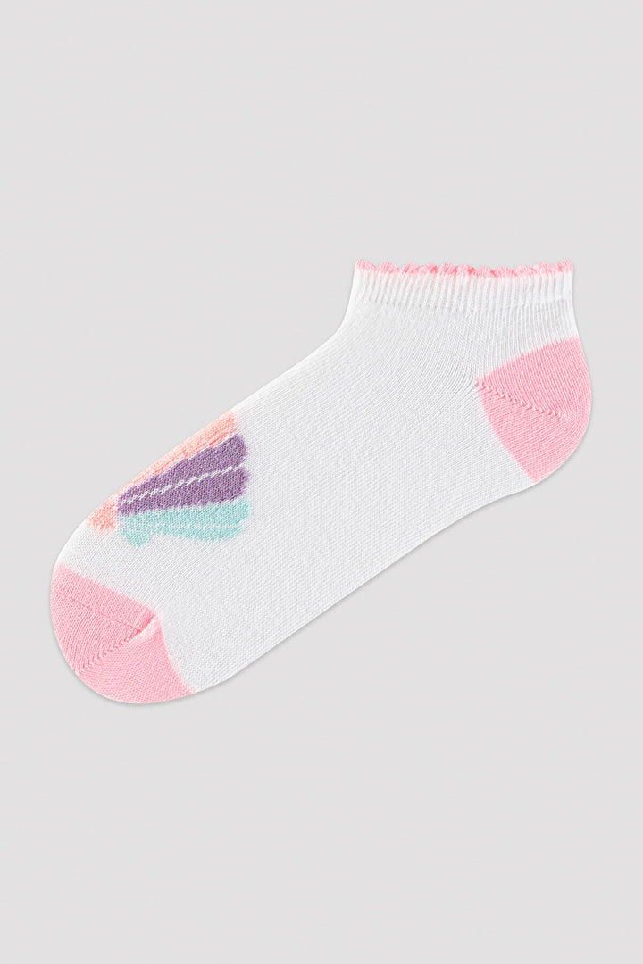 Girls Mermaid 3in1 Liner Socks