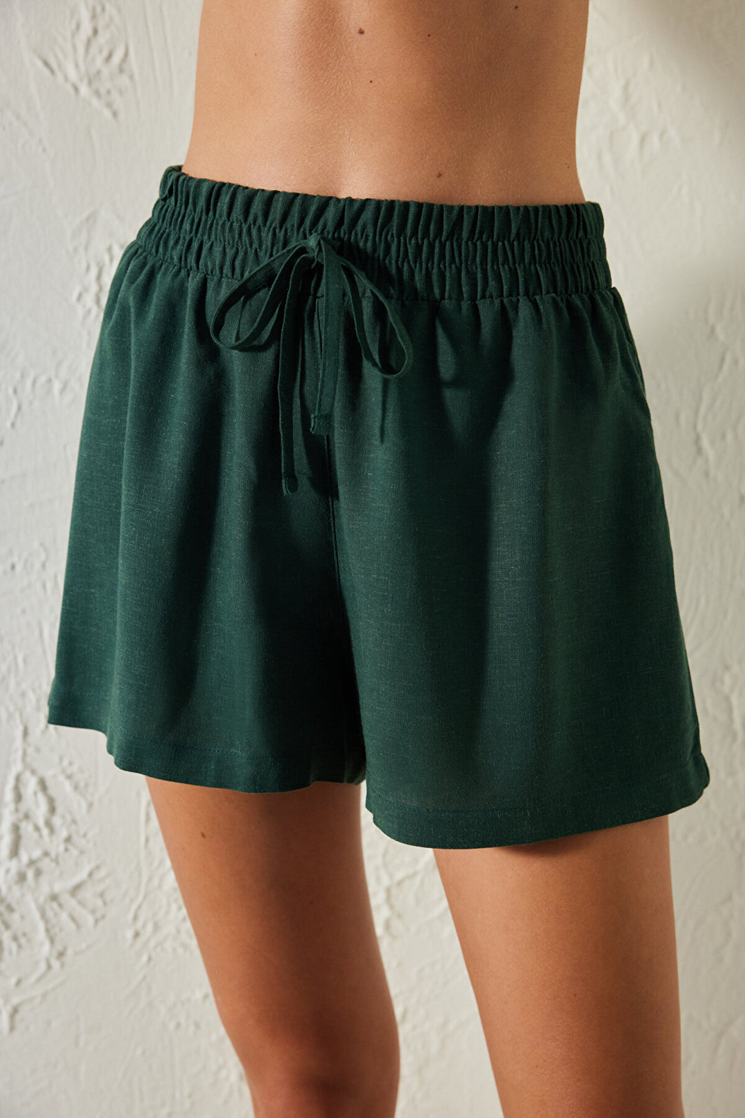Natural Green Shorts
