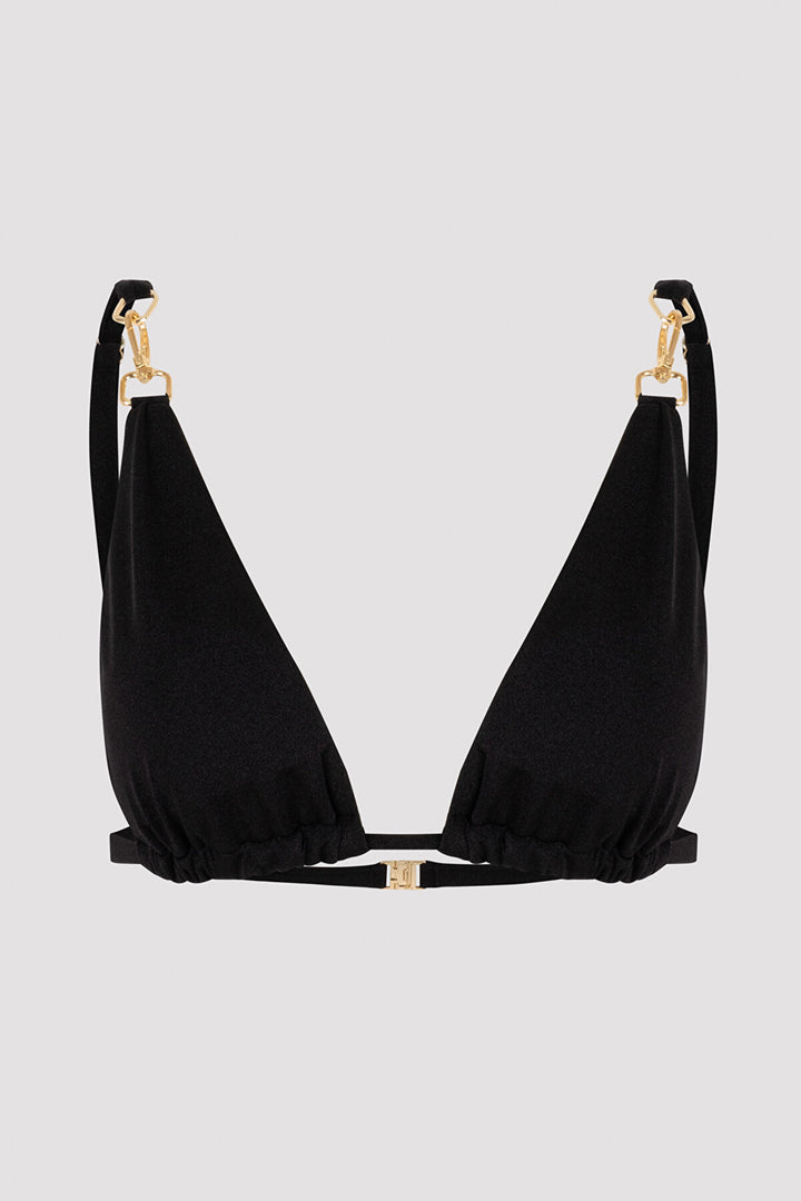 Black Puccini Triangle Bikini Set