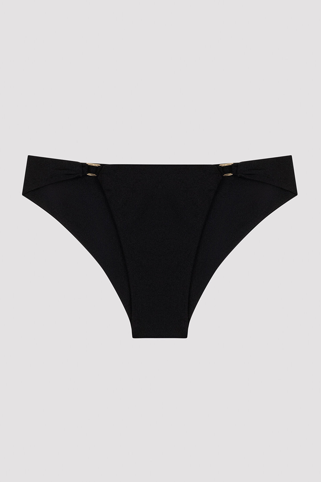 Insight Plisse Y2K Triangle Bikini Set - Black