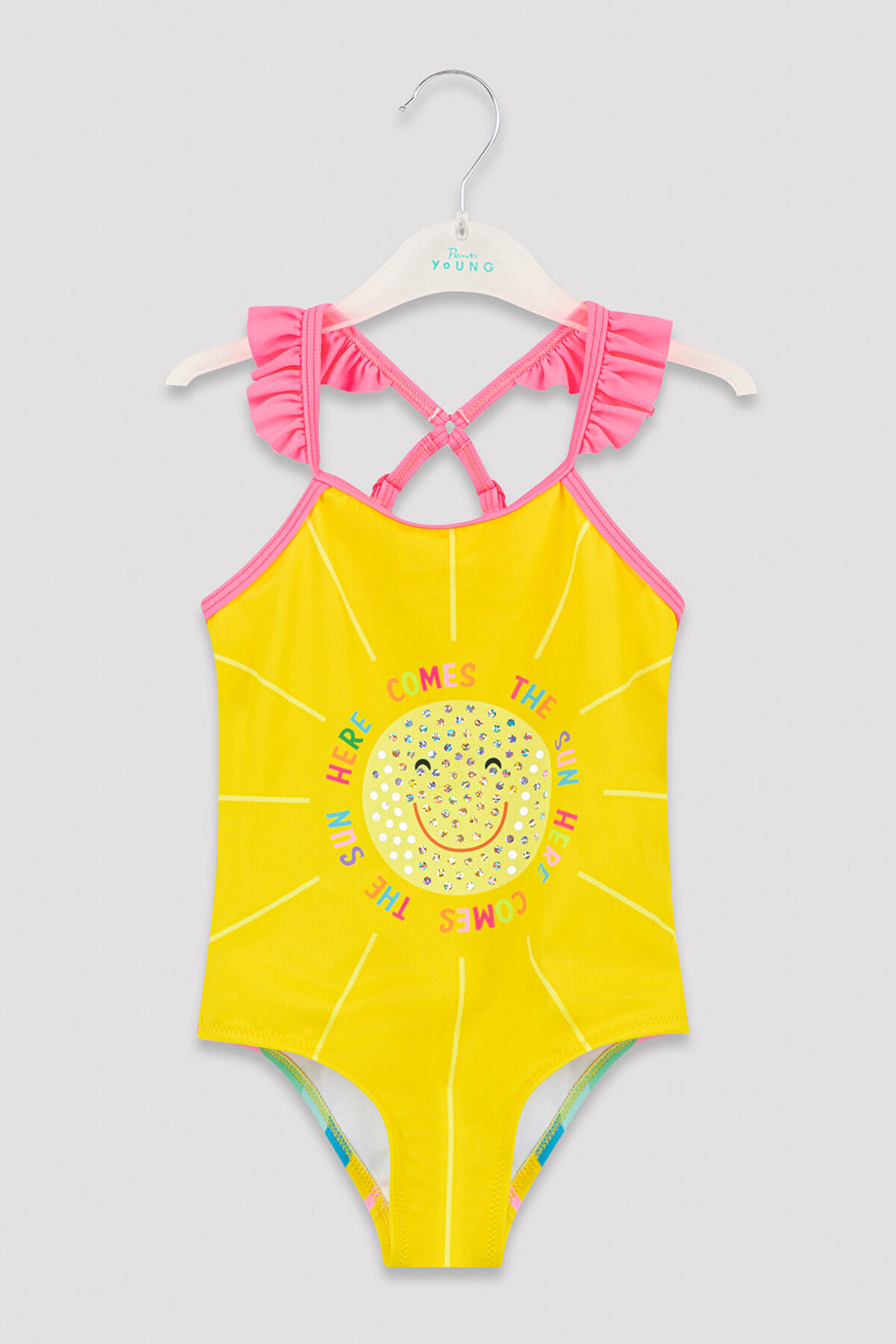 Girls Sunshine Frill Suit