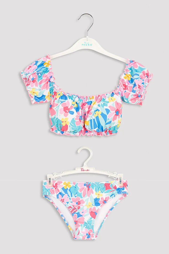 Tfloral Strapless Set