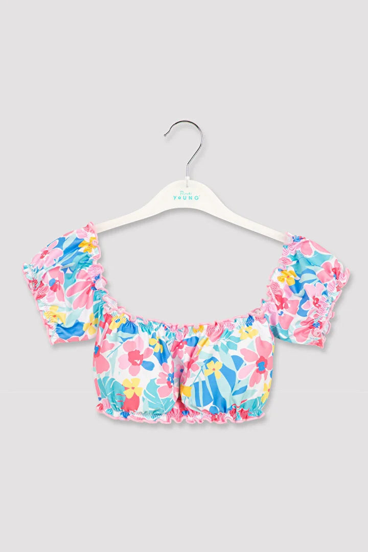Tfloral Strapless Set