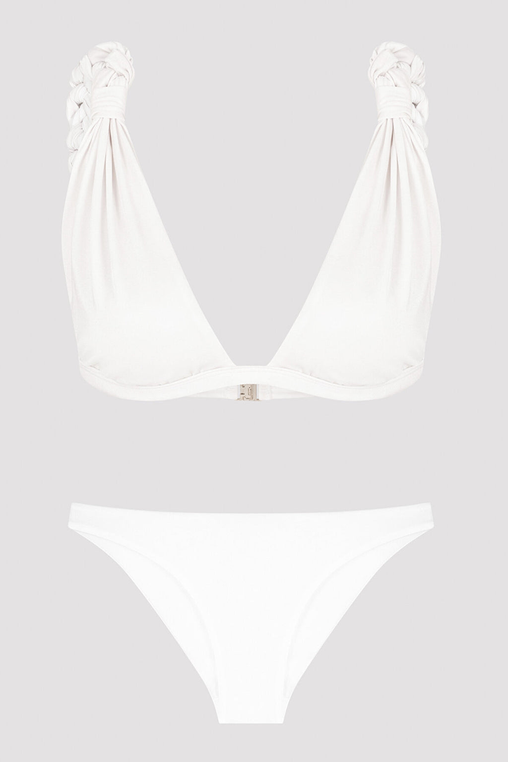 White Rita Triangle Bikini Set