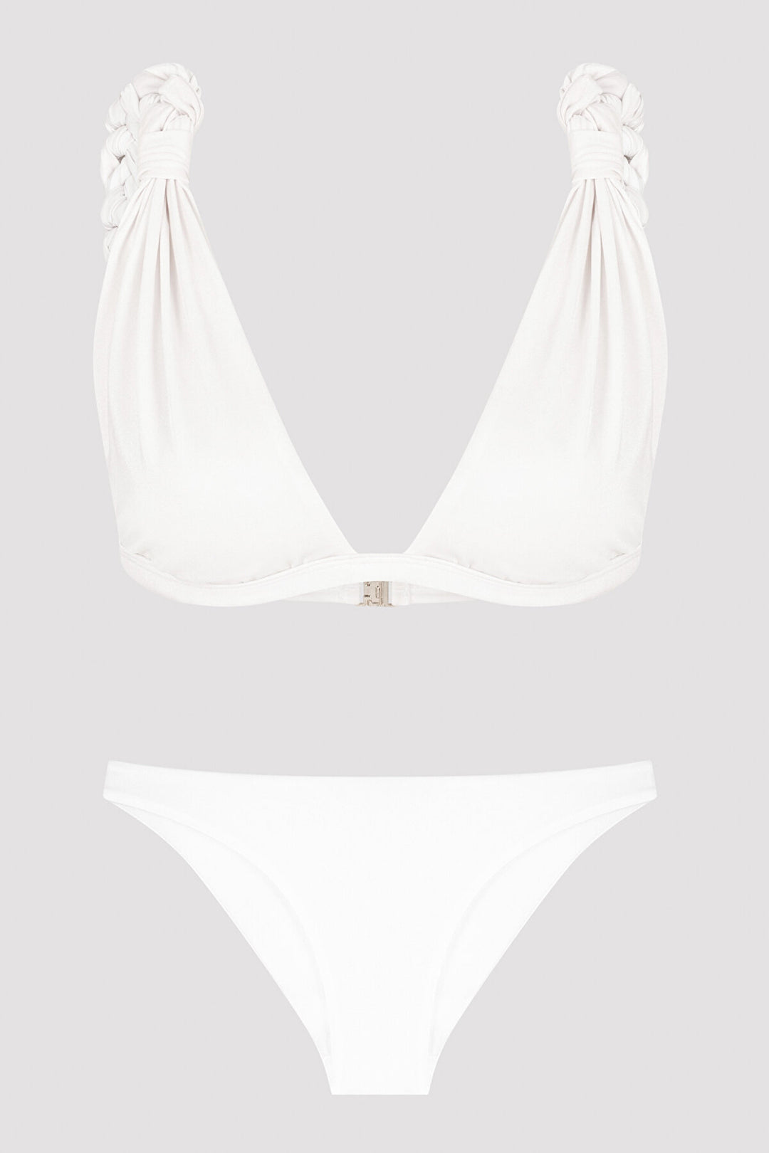 White Rita Triangle Bikini Set