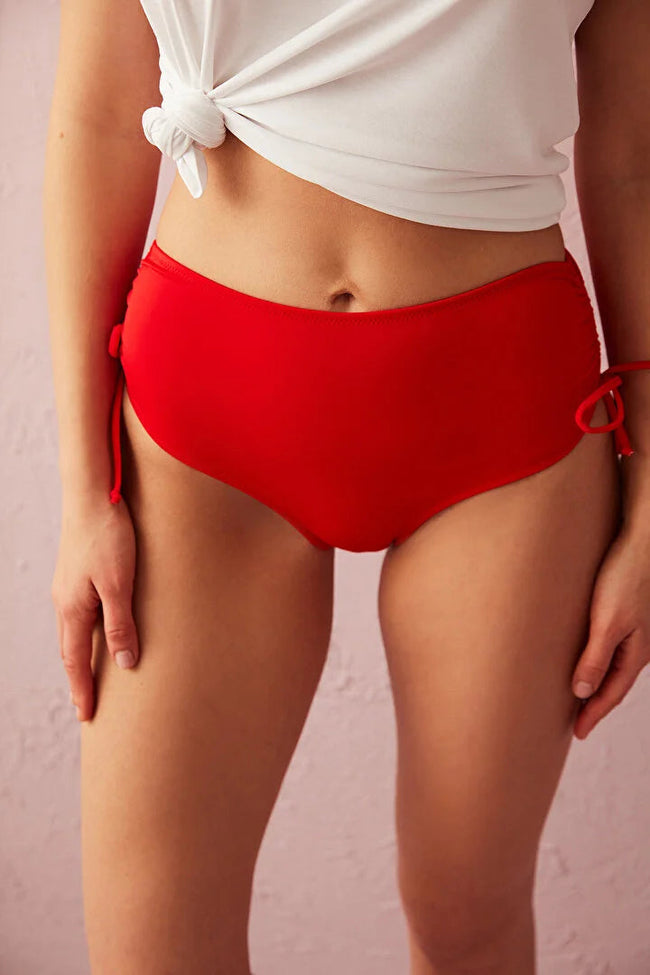 Red Basic High Ring Bottom Main Image