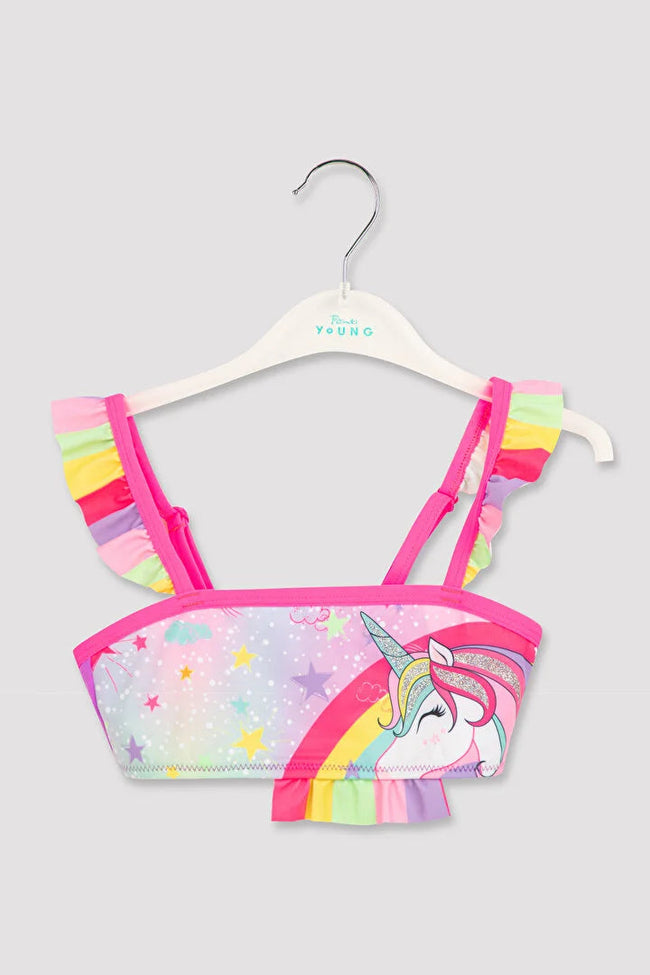 Girls Star Unicorn Bandeau Set Main Image