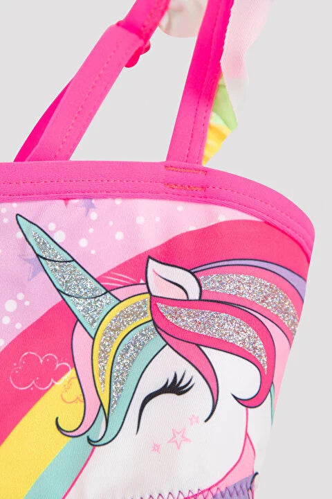 Girls Star Unicorn Bandeau Set