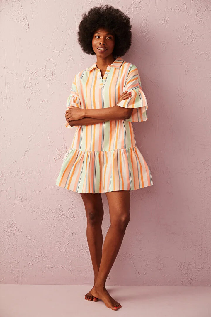 Lily Stripe Kaftan