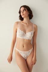 Light Pink Gloria Lace Bra