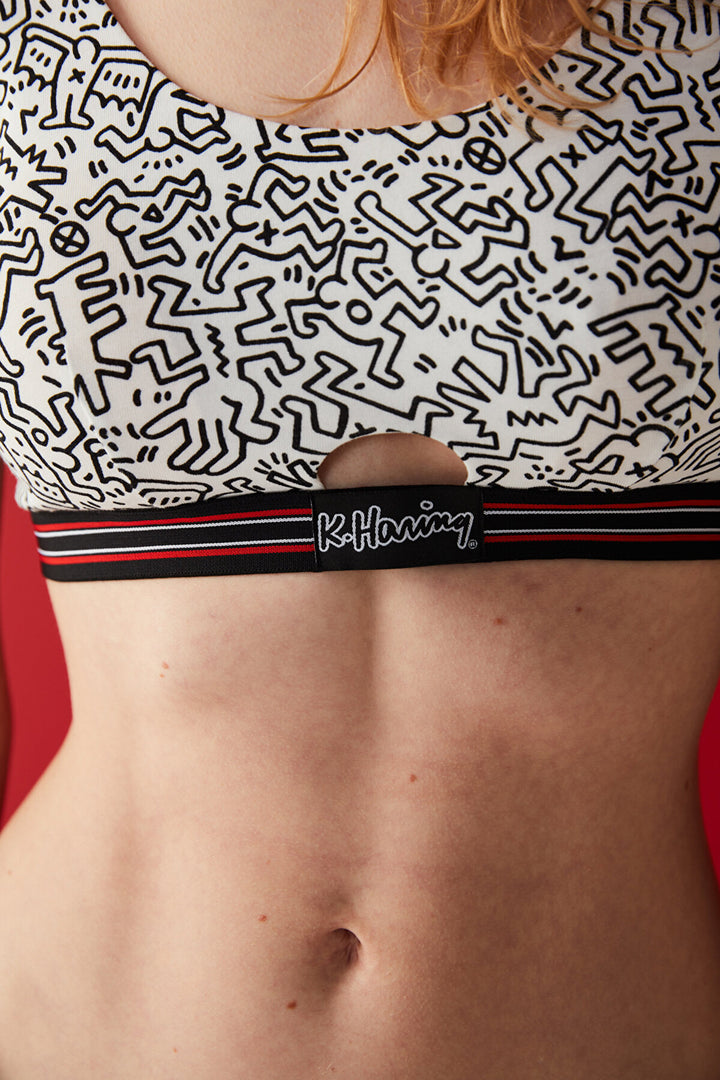 Removable Padded Top-Keith Haring Collection