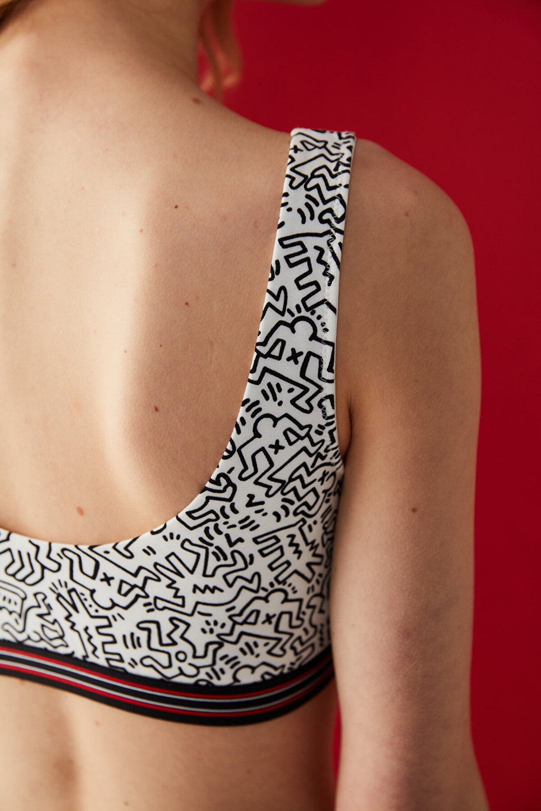 Removable Padded Top-Keith Haring Collection