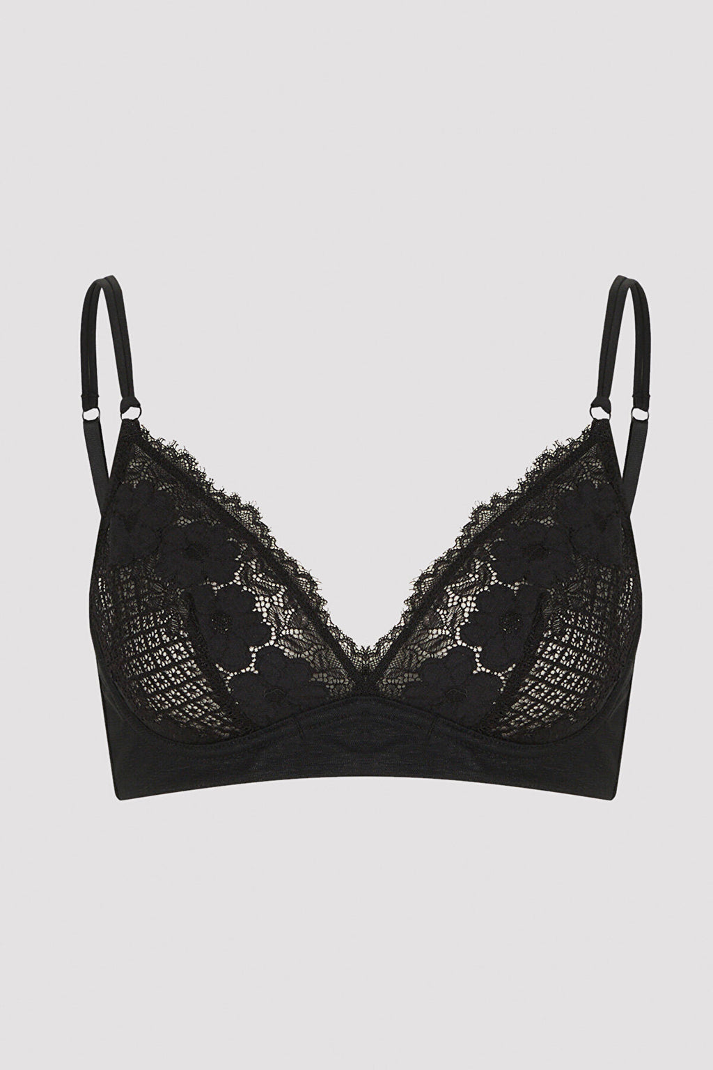 Black Glam Lace Bra