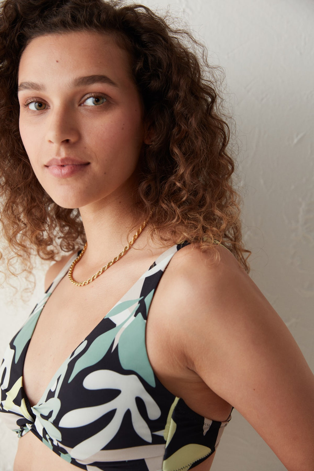 Multi Colored Sandra Hot Bikini Top