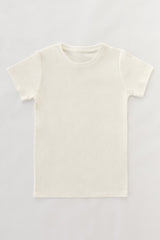 White Unisex Thermal 2In1 Tshirt