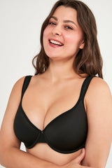 Underwire Unfilled Minimizing Bra