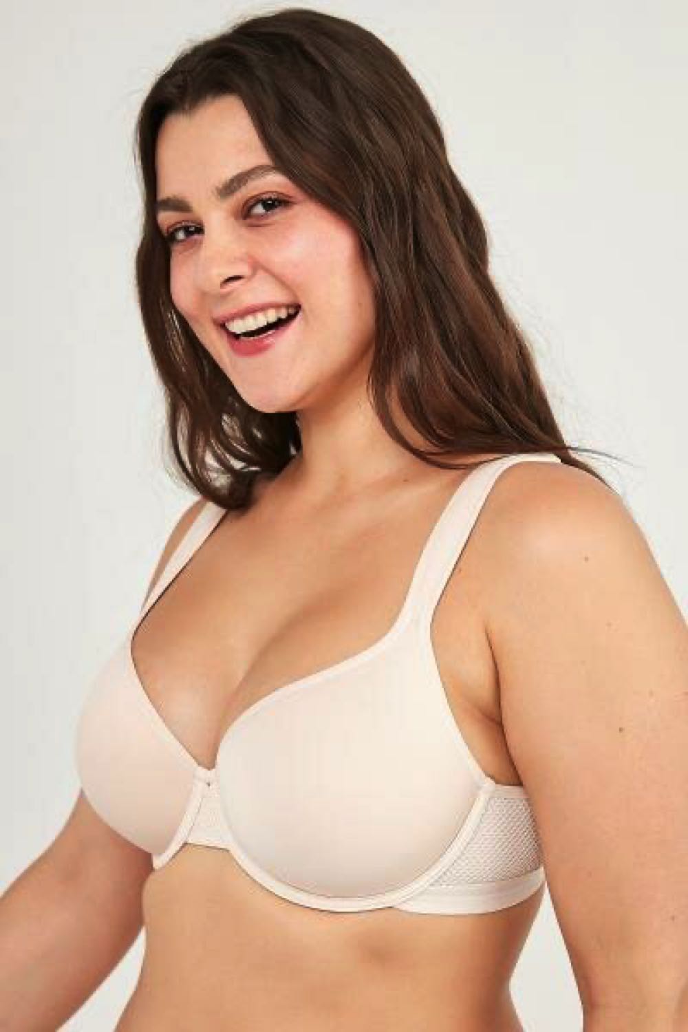 Underwire Unfilled Minimizing Bra