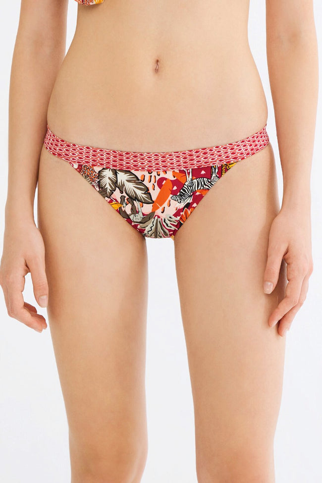 Multi Colour Africa Super Bikini Bottom Hover Image