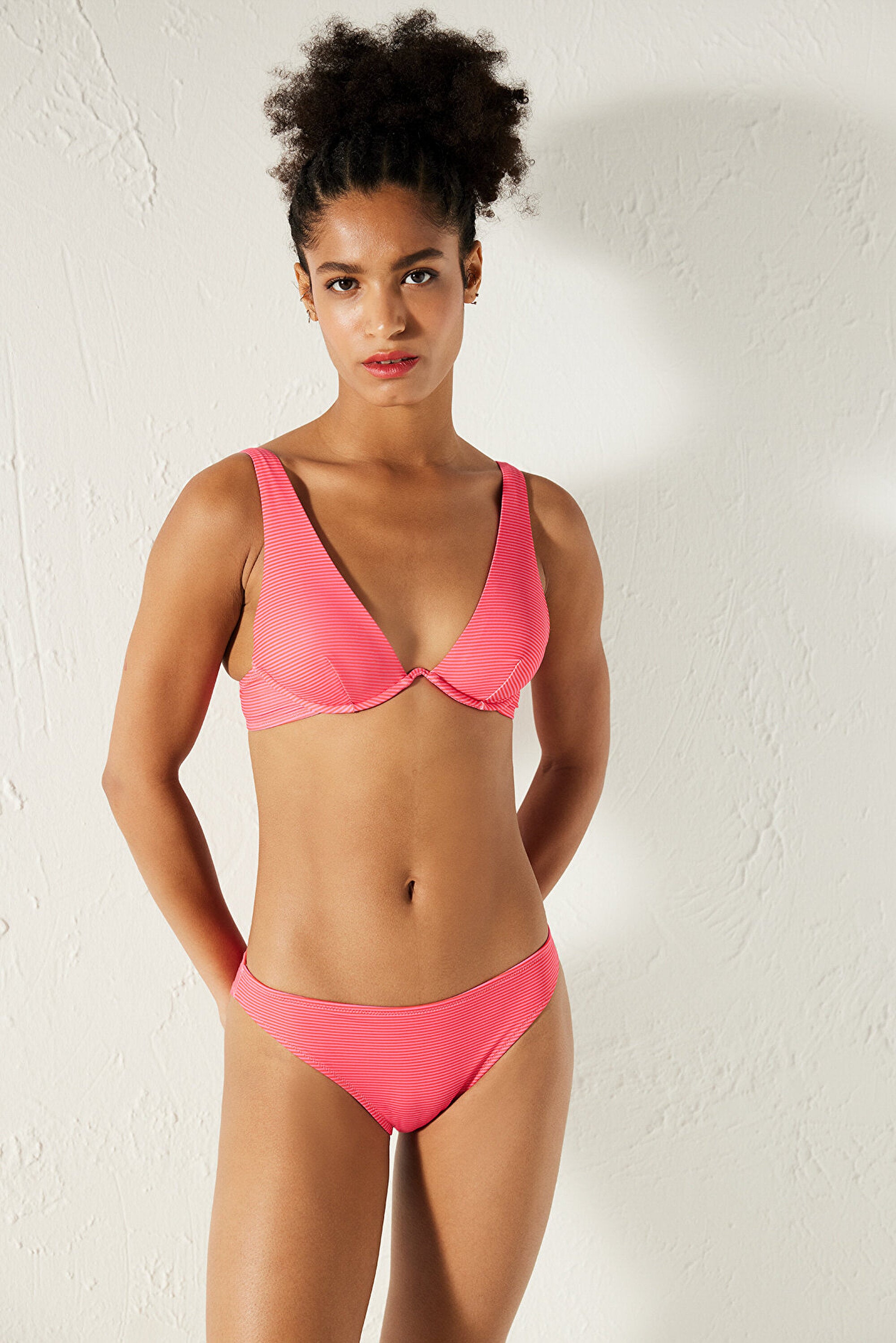 Rancho Stripe Wire Bikini Top