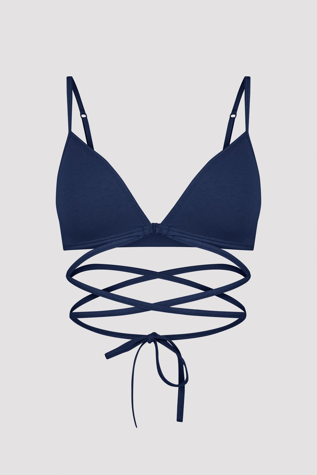 Navy Blue Bu4u Flex Strappy Non-wired Bra