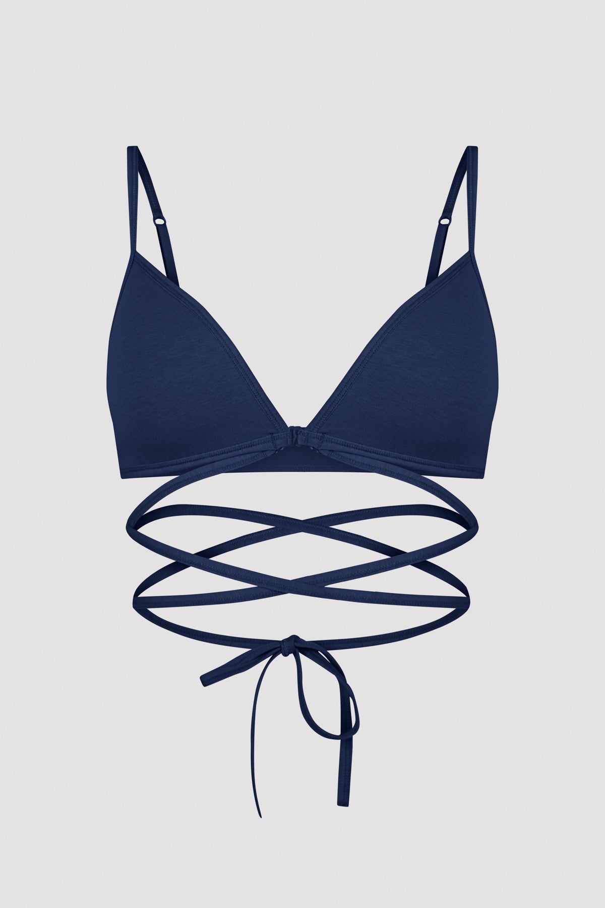 Navy Blue Bu4u Flex Strappy Non-wired Bra