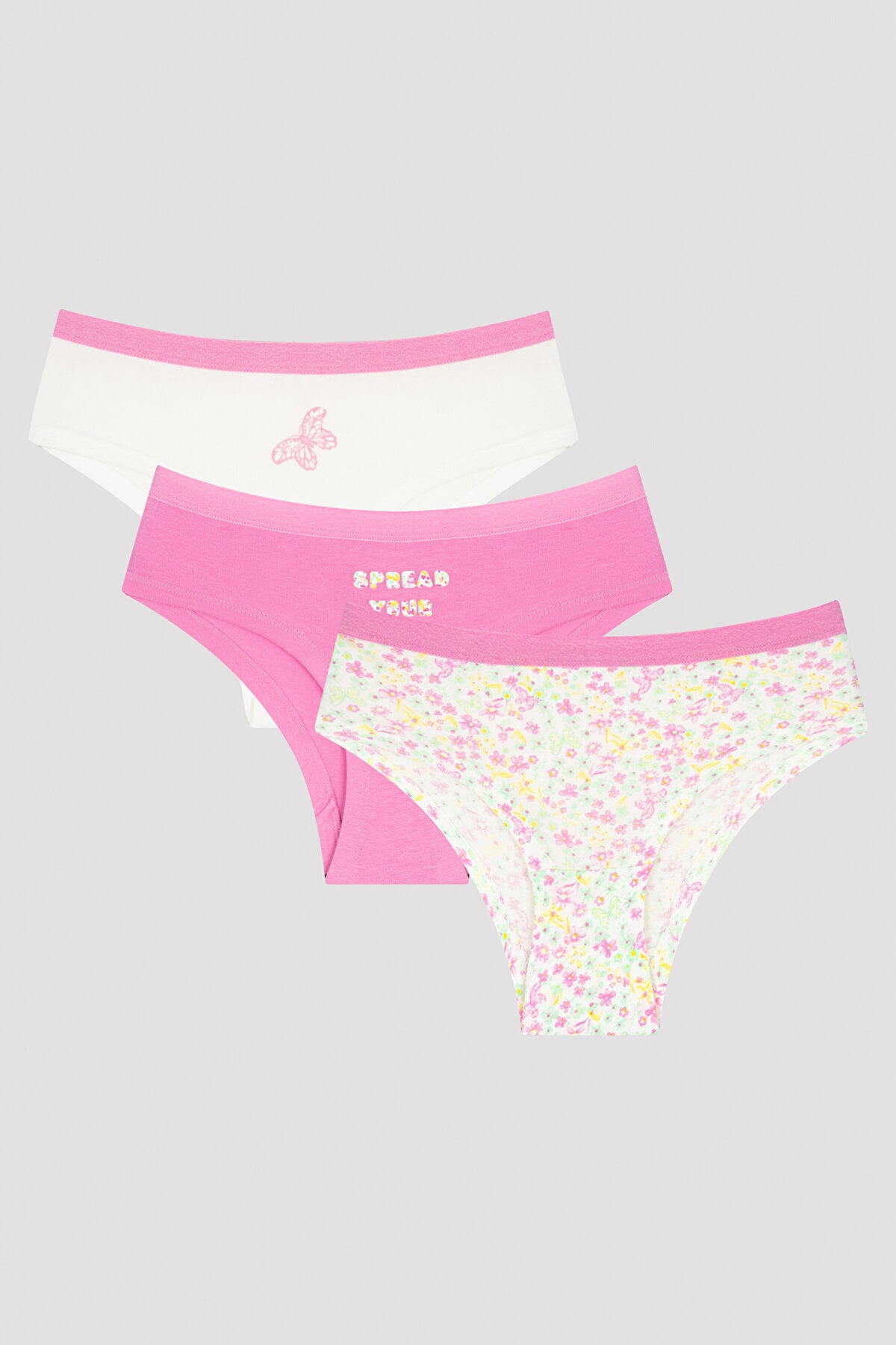 Multi Colour Girls Spread 3In1 Package Hipster