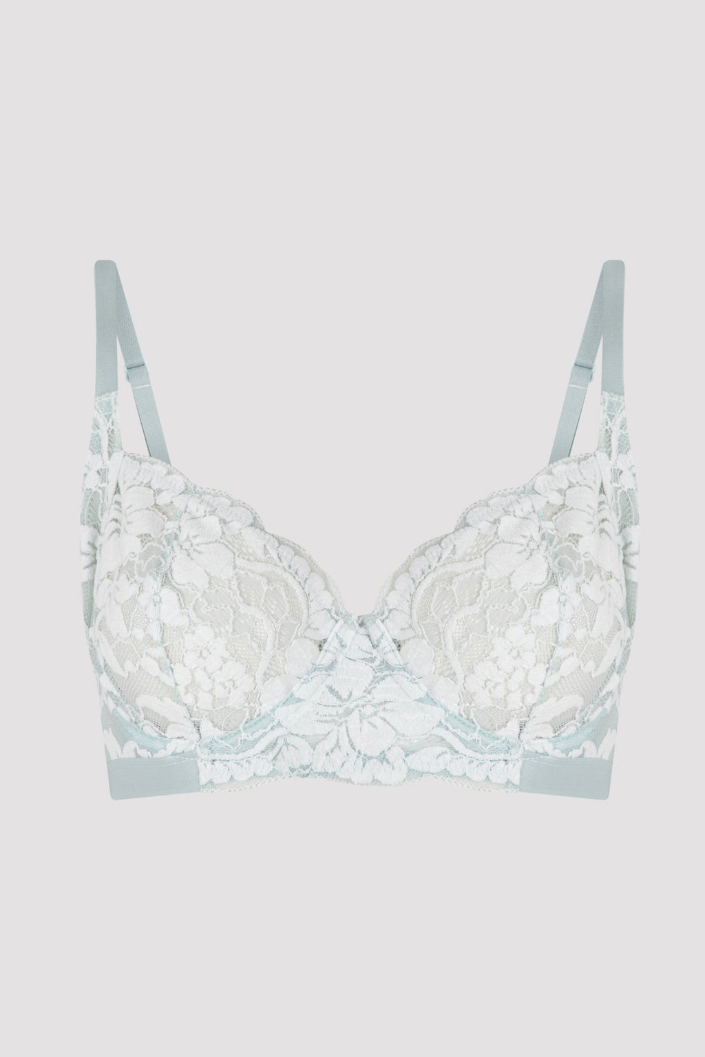 Smoke Gloria Lace Underwire Bra