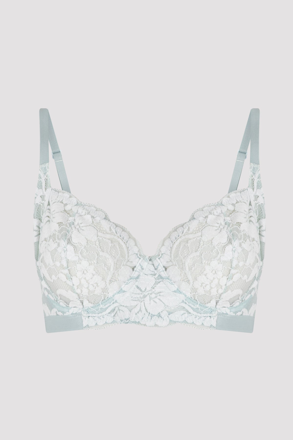 Smoke Gloria Lace Underwire Bra