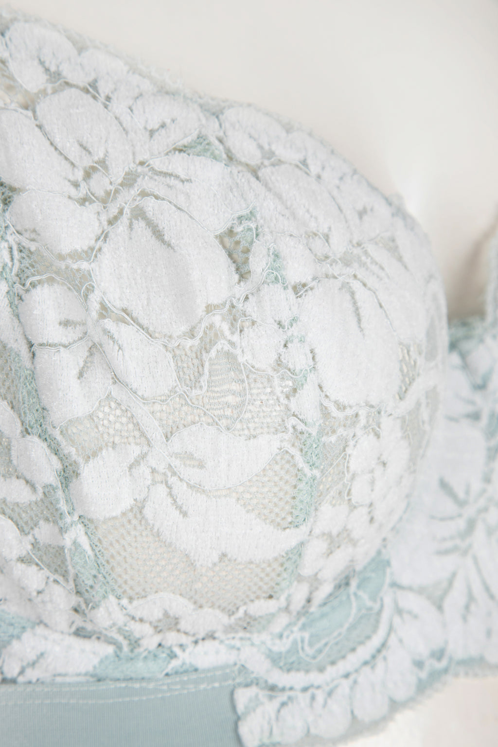 Smoke Gloria Lace Underwire Bra