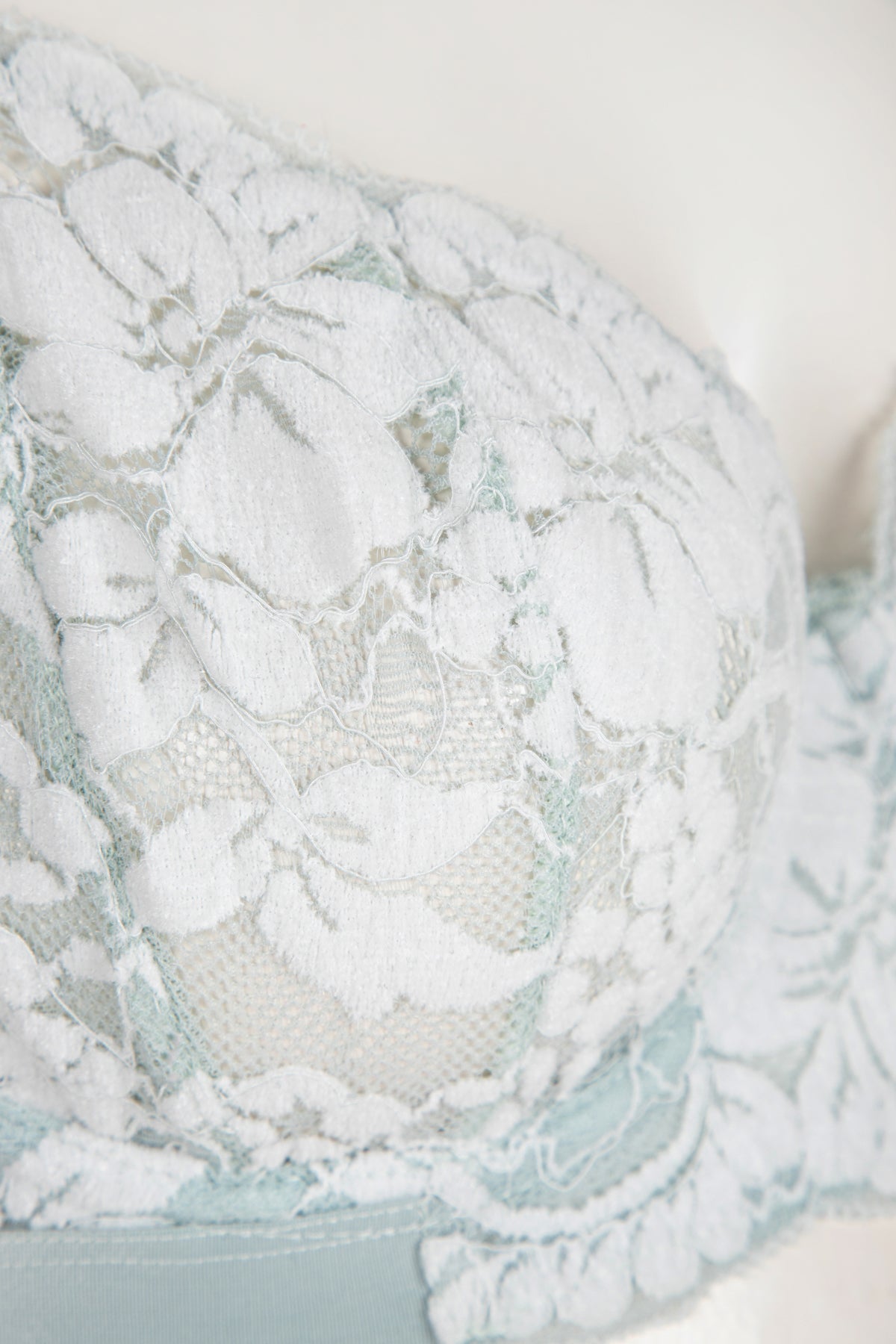 Smoke Gloria Lace Underwire Bra