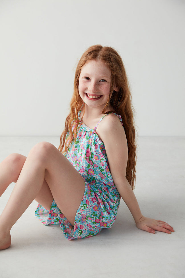 Teens Flowers Jumpsuit Hover Image