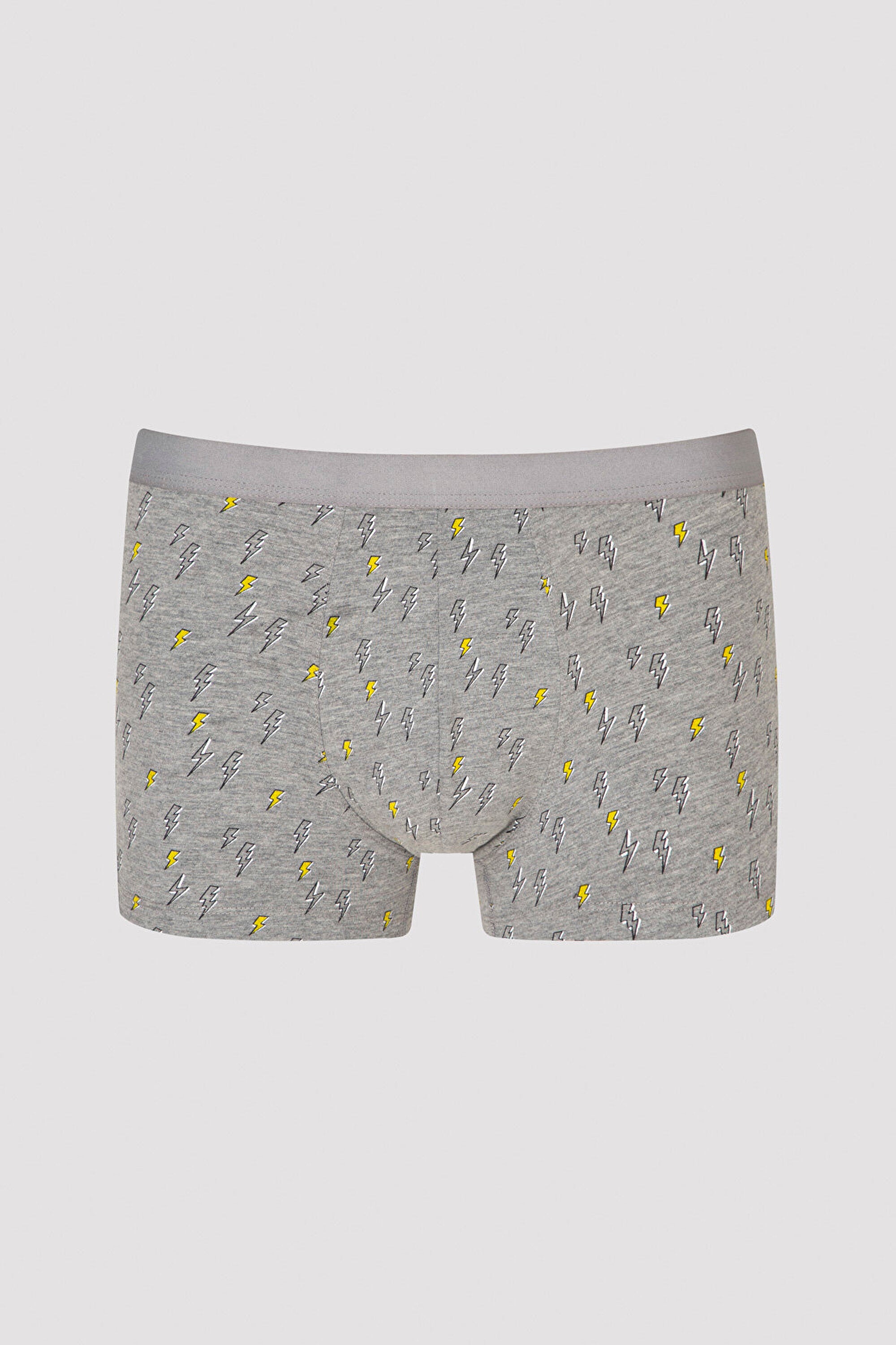 Grey-Melange Lighting Design Mid Boxer