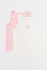 Girls Strawhappy 2In1 Tank