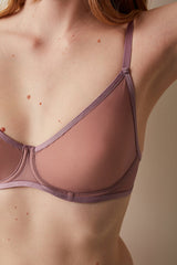 Lila Iris Transparent Non-Padded Underwire Bra