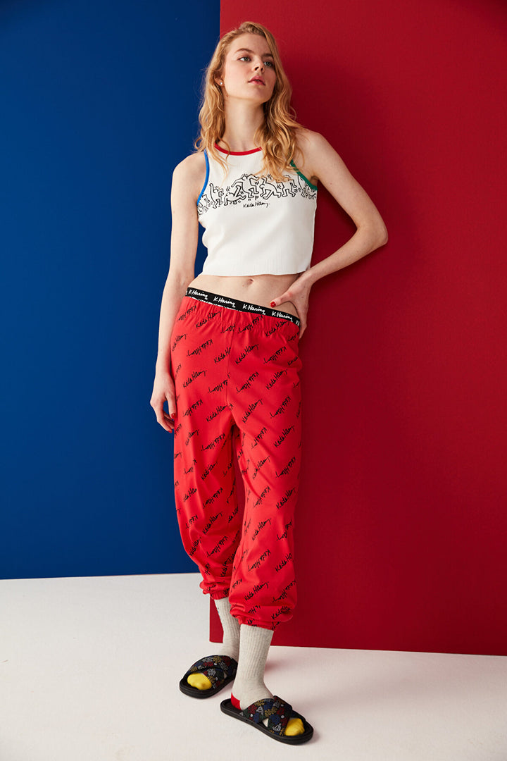 Fun Athlete Pj Top-Keith Haring Collection