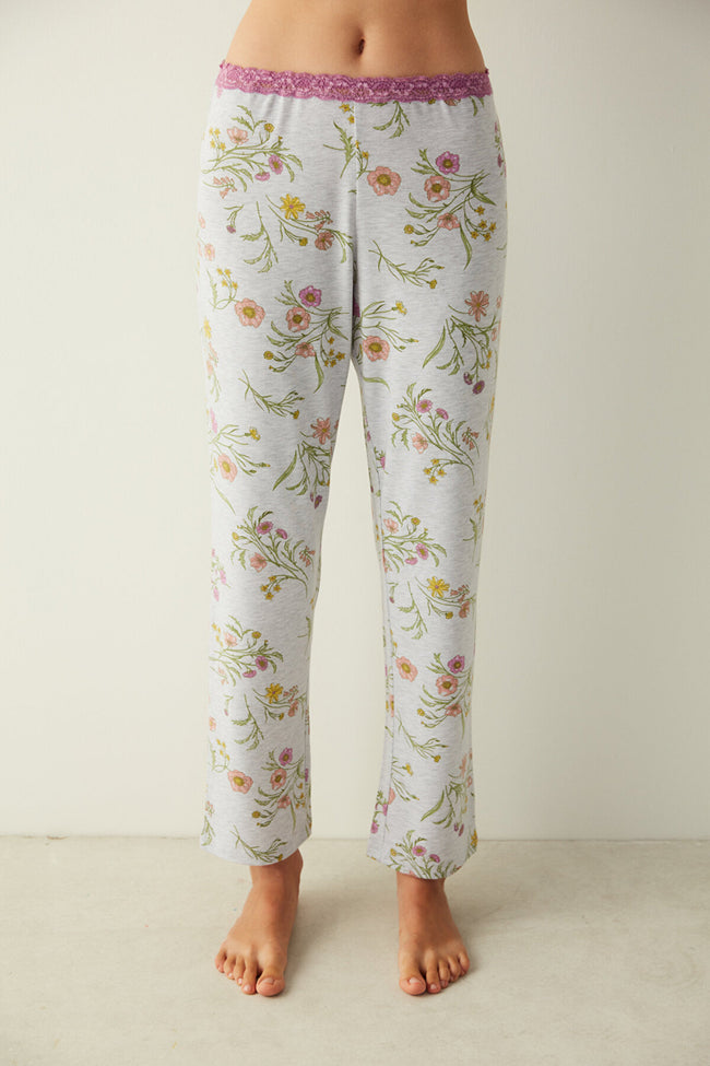 Terra Printed Pants Pj Bottom Main Image