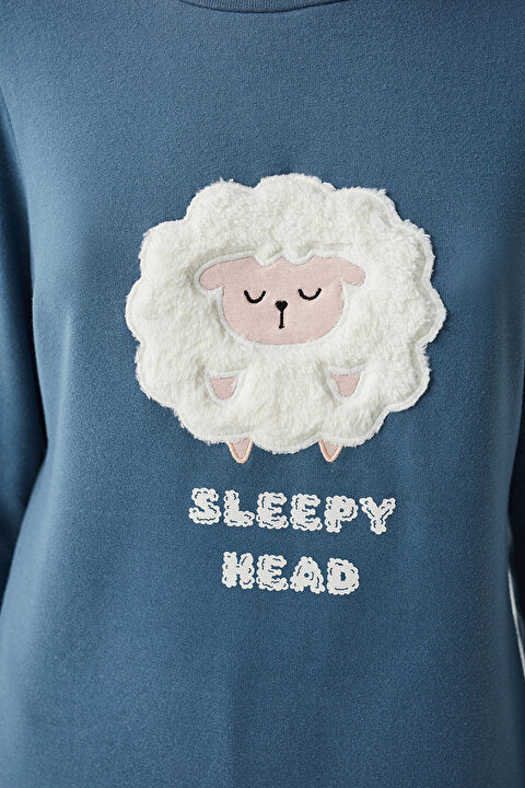 Cin Mavisi Sleepy Head Thermal Tshirt