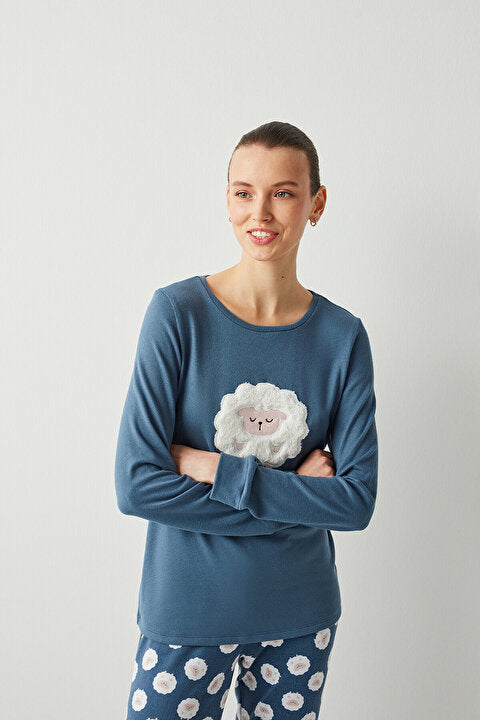 Cin Mavisi Sleepy Head Thermal Tshirt