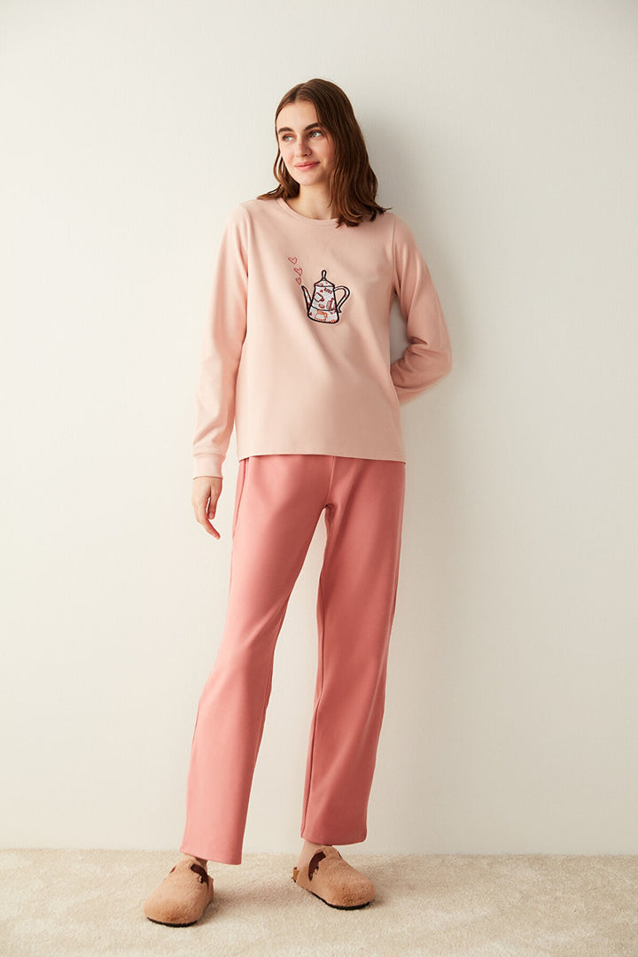 Rosy Thermal Pants