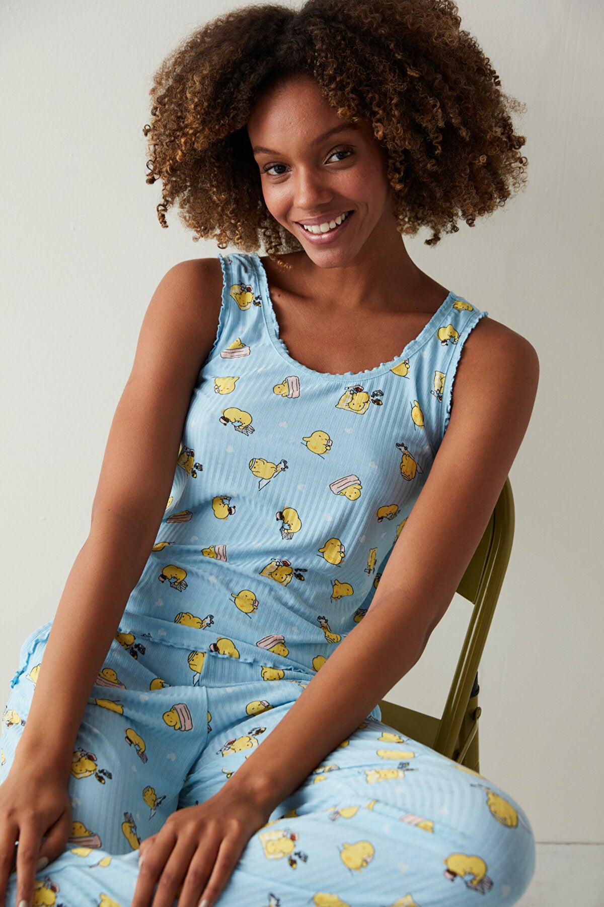 Hooray Printed Pj Top