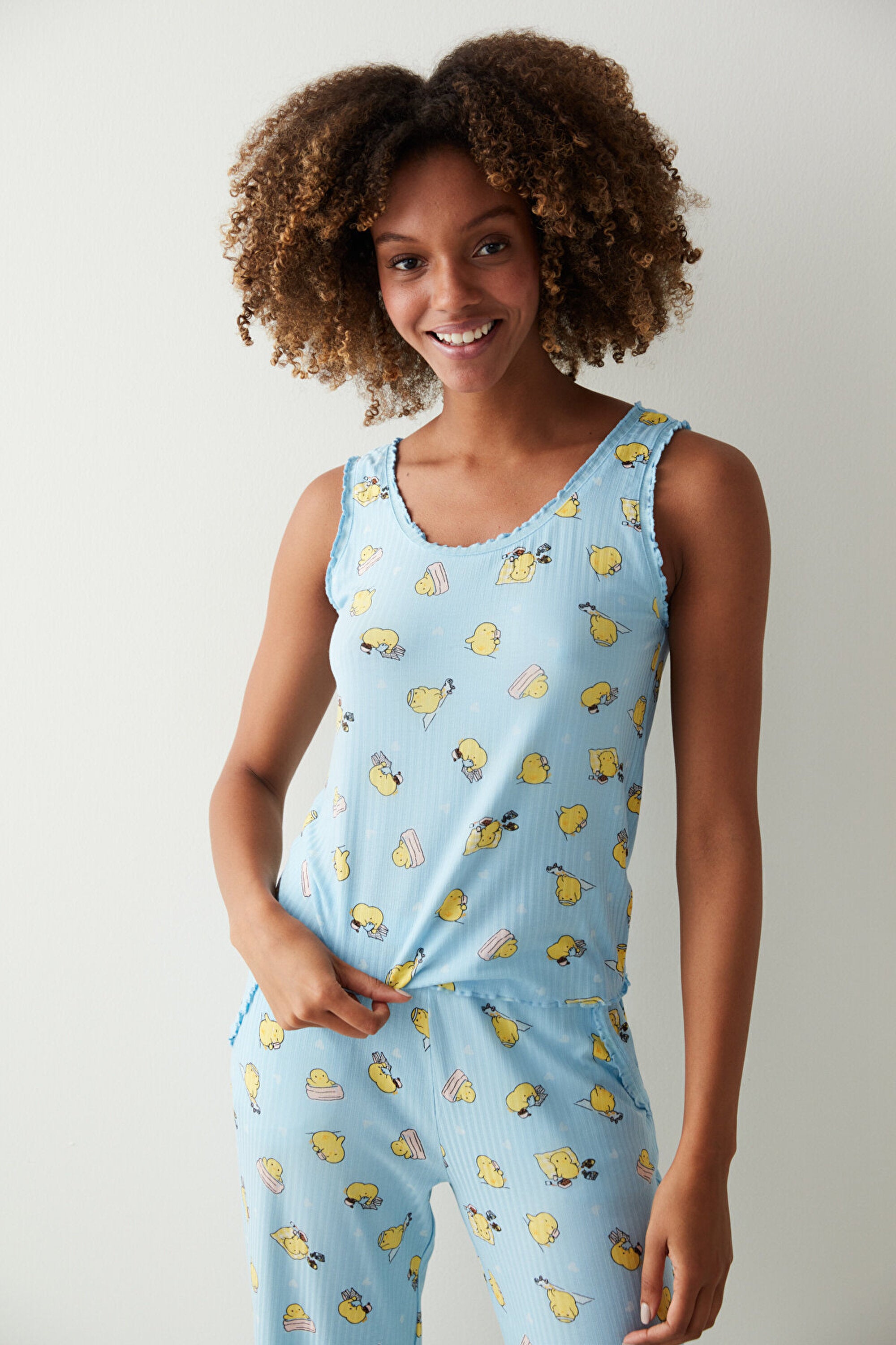 Hooray Printed Pj Top