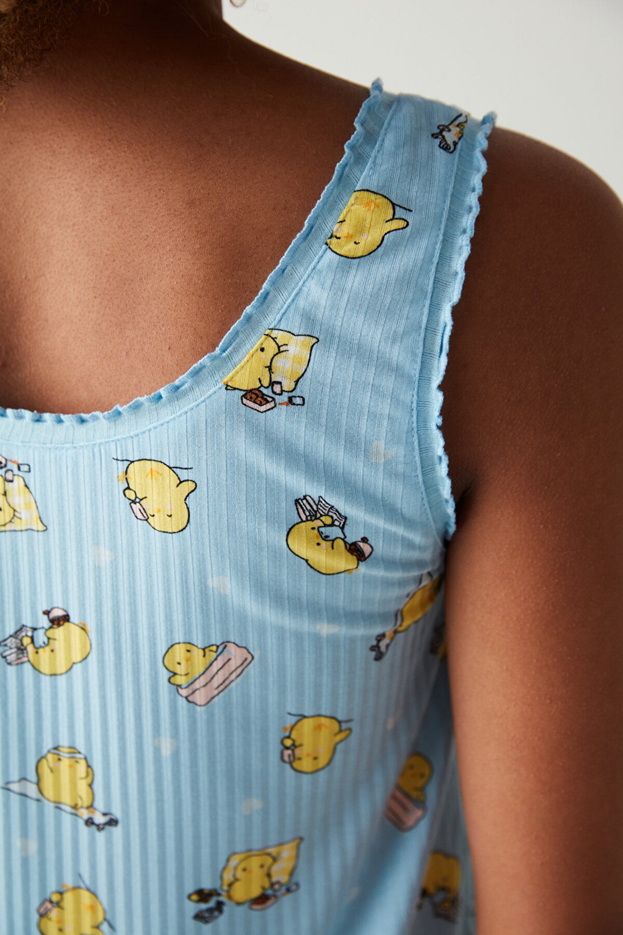 Hooray Printed Pj Top