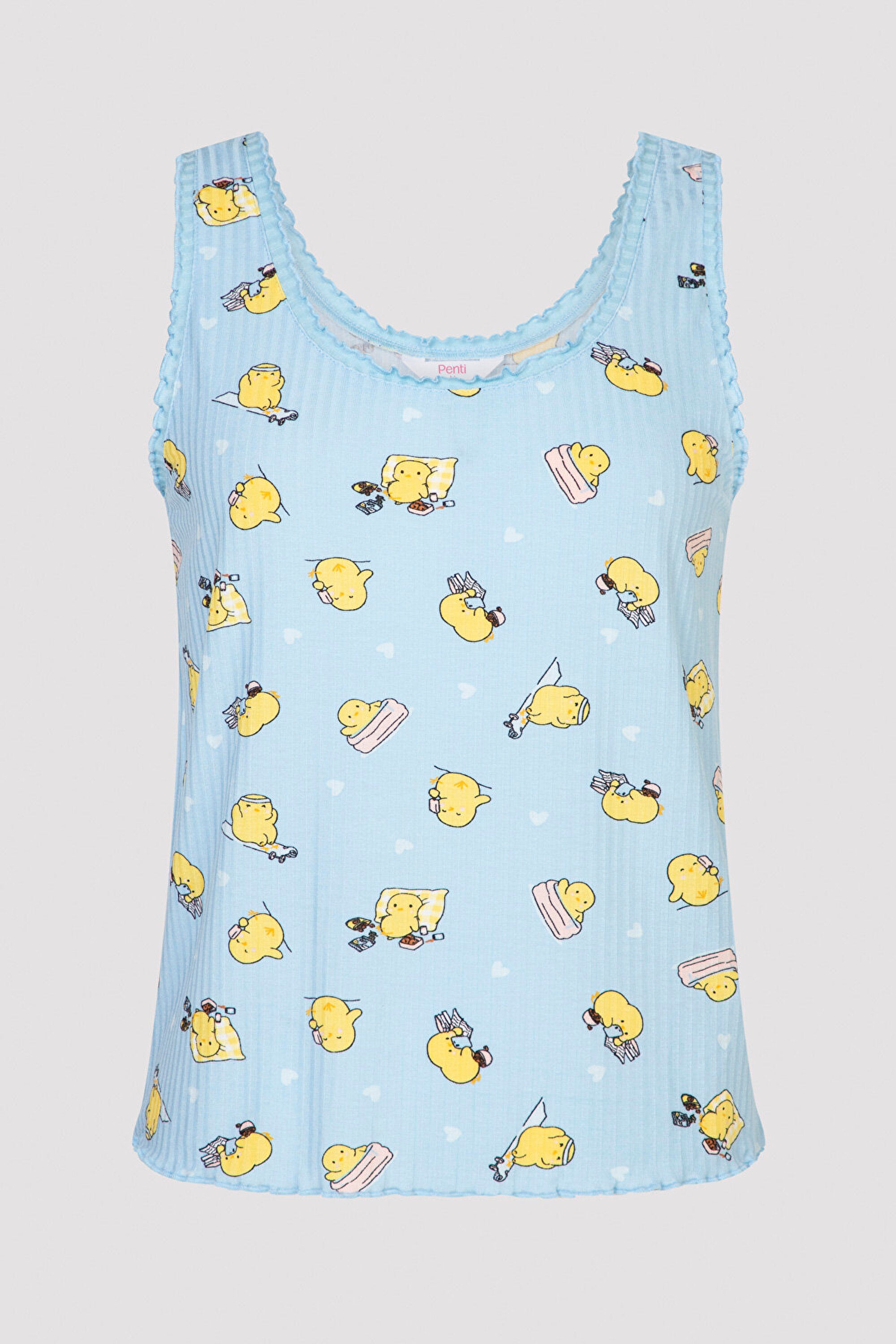 Hooray Printed Pj Top