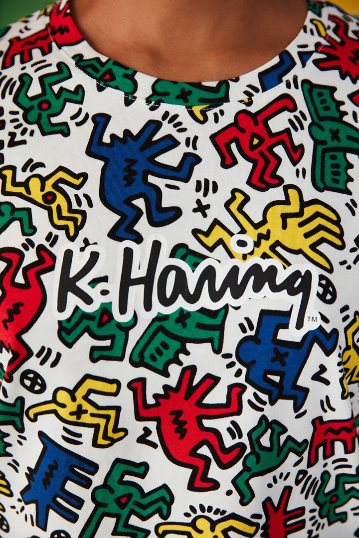 Lic Colorful Pj Set-Keith Haring Collection