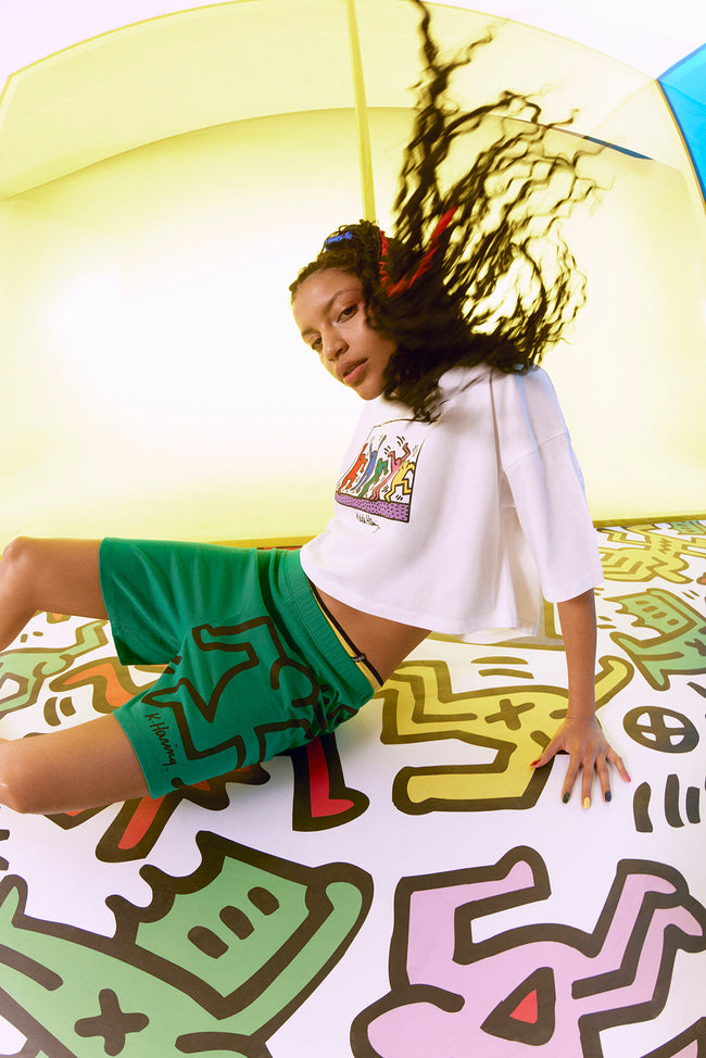 Joyful Tshirt Pj Top-Keith Haring Collection Hover Image